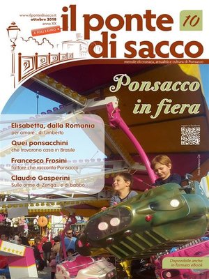 cover image of Il Ponte di Sacco--ottobre 2018